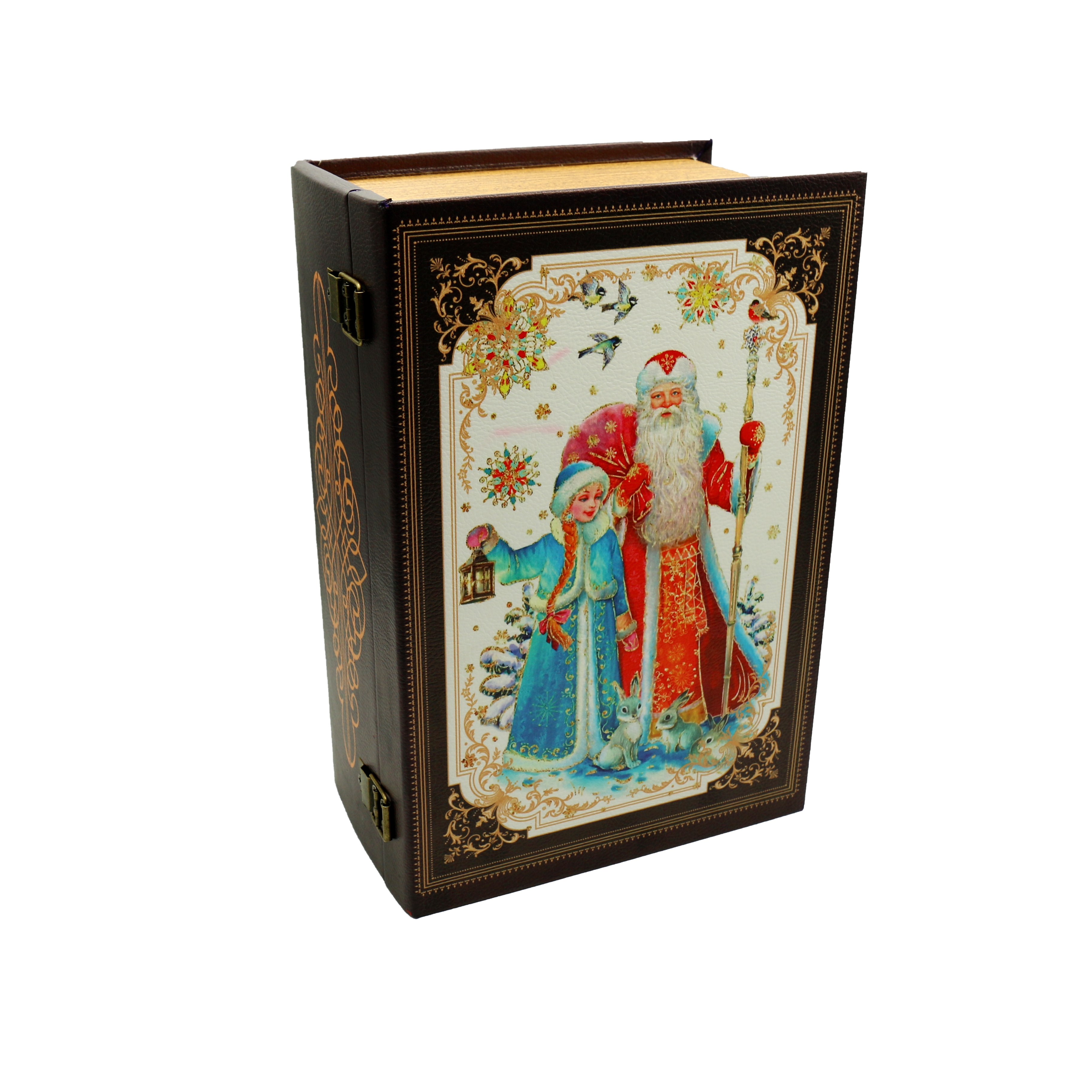 Книга Поздравлений (дерево+кожа)