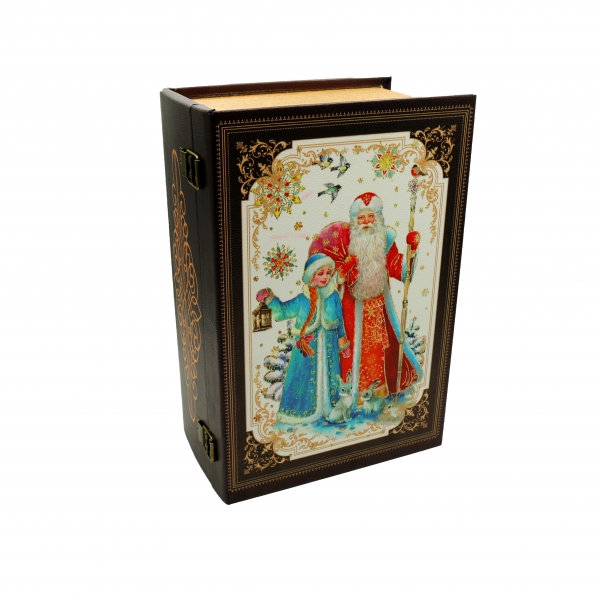 Книга Поздравлений (дерево+кожа) 1