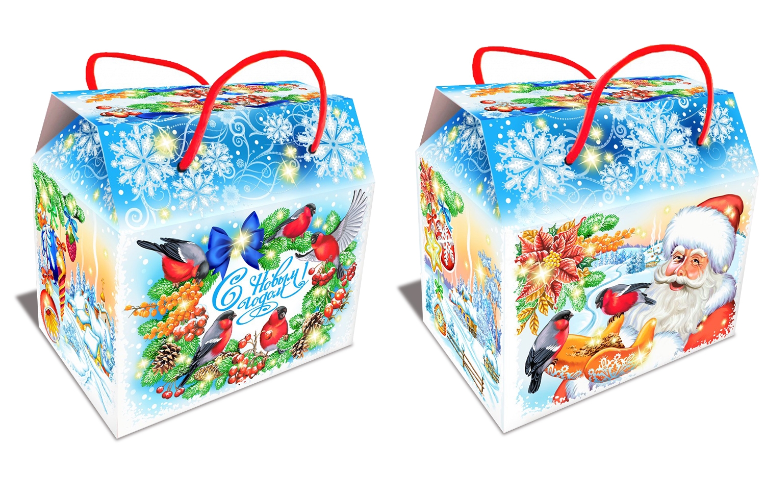 Сумочка Снегири